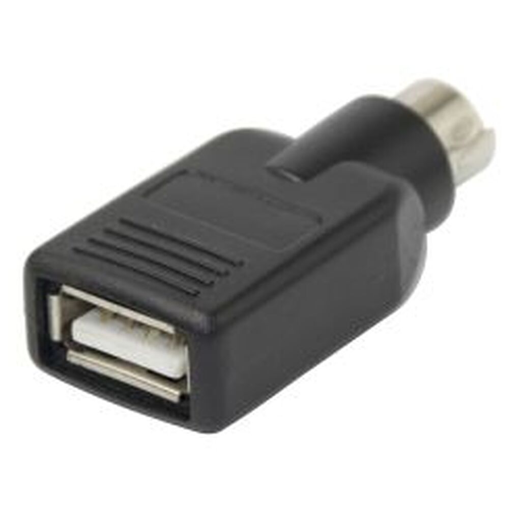 Deltaco Adapter Ps/2 Ma To Usb Fe For Mouse & Keyboard