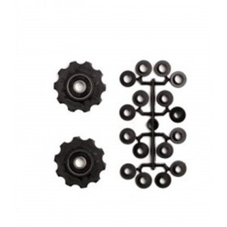 Pulleyhjul 2Ã10t Lukkede Lejer Smal/bred - Tandhjul