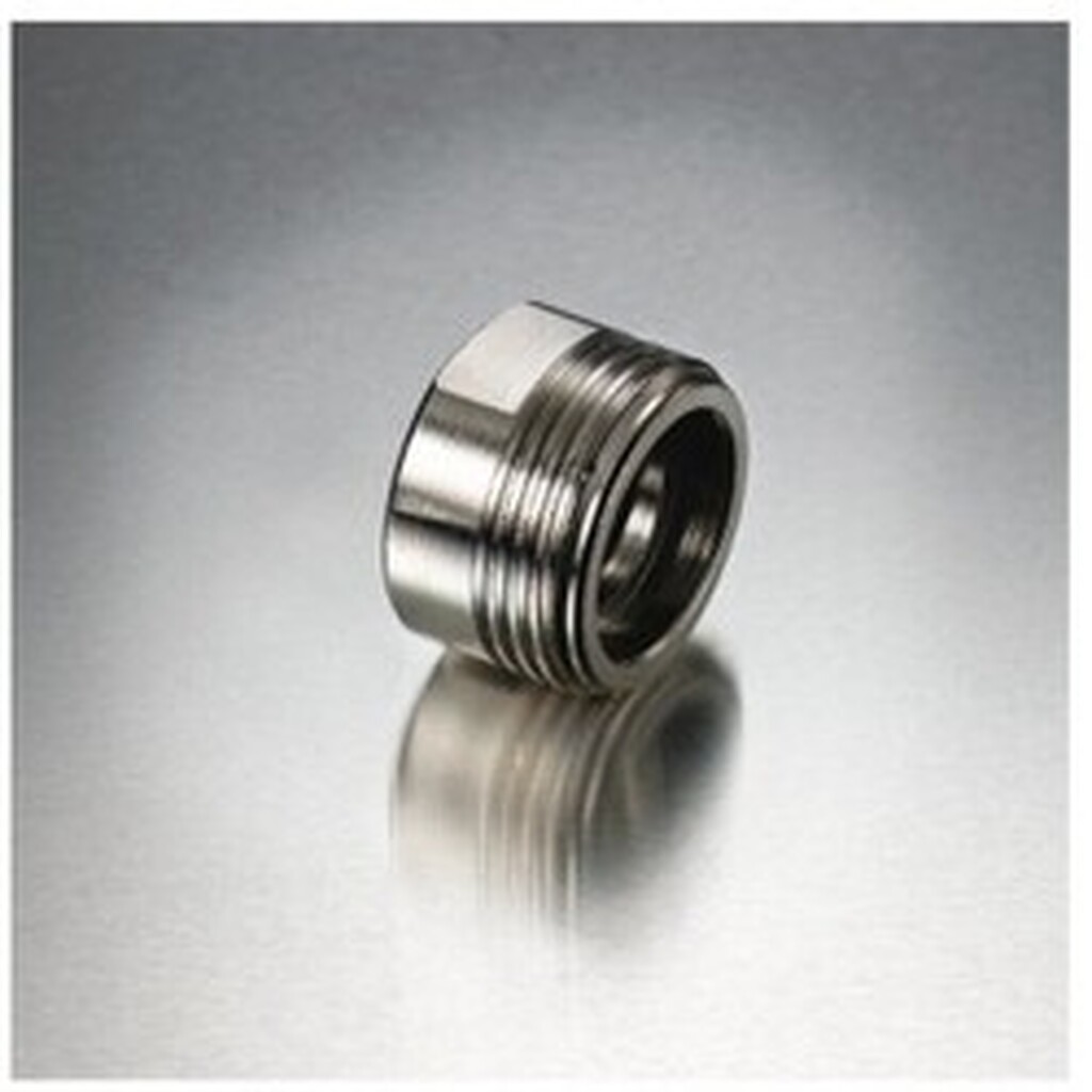 Nq White Adapter I Messing 1/2 - 3/4 - Bulk - Adaptor