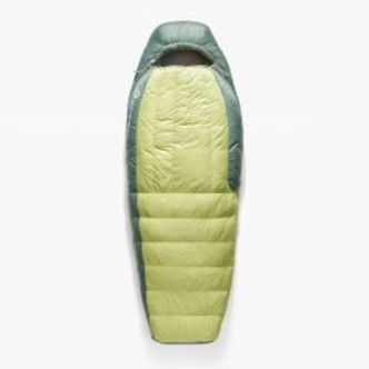 Sea To Summit Ascent Women's -1c Down Sleeping Bag - Large Celery Green - Sovepose