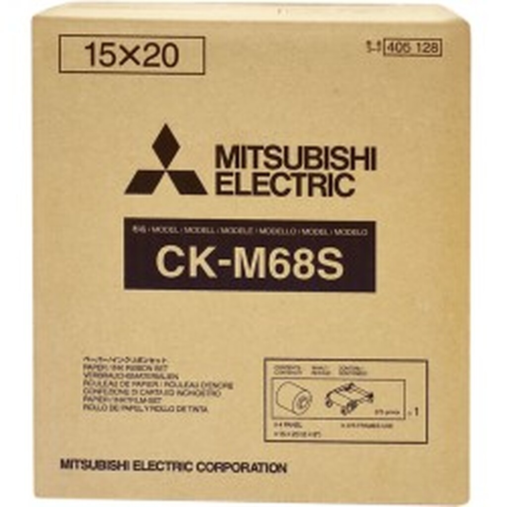 Mitsubishi CK-M68S 10X15/15X20/15X15/5X15 - Tilbehør til foto
