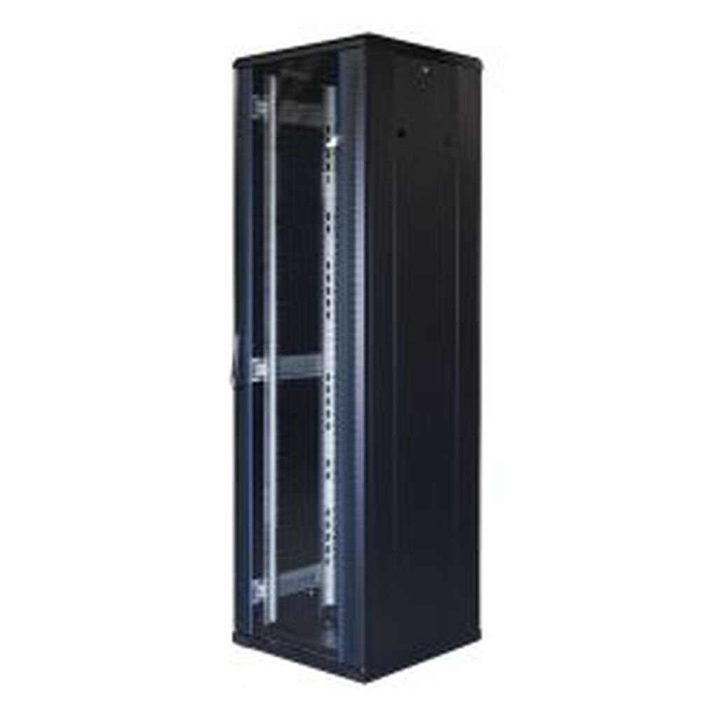 Toten Systemg 19 Cabinet 42u 600x600 Glass Front Door Metal 800kg
