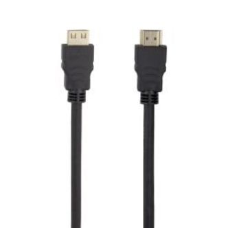 Deltaco High-speed Flex Hdmi Cable, 3m, W/lock, 4k Uhd, Black