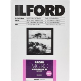 Ilford Photo Multigrade Rc Deluxe Glossy 12.7x17.8cm 100 - Tilbehør til foto