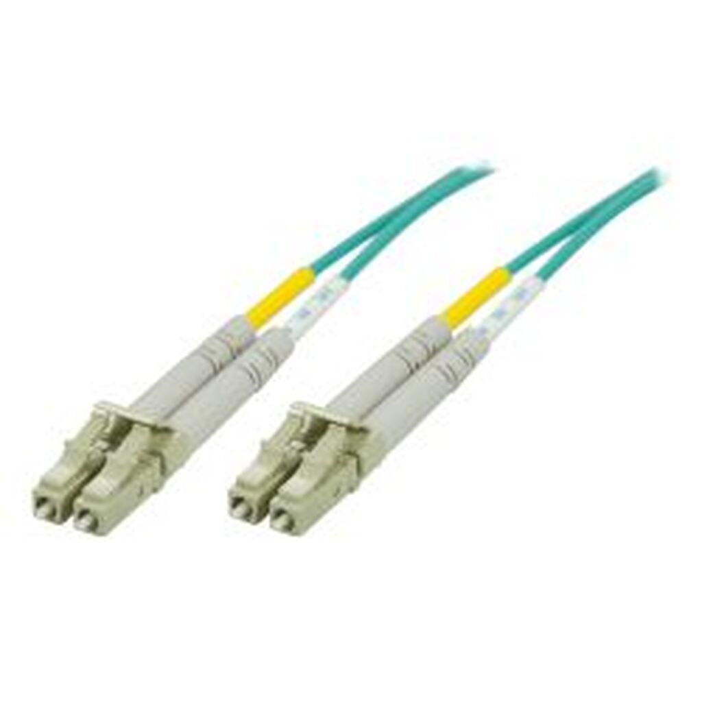 Deltaco Om3 Fiber Cable, Lc - Lc, Duplex, Multimode, 50/125, 3m