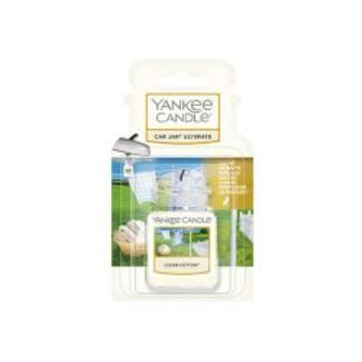 Yankee Candle Car Jar Ultimate - Clean Cotton - Lugtfjerner