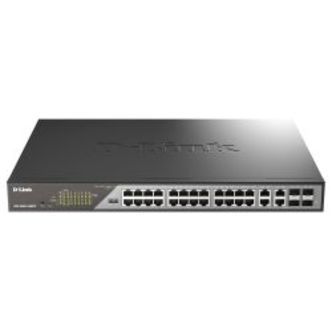 Dlink 28-port Gigabit Ethernet Poe++ Surveillance Switches