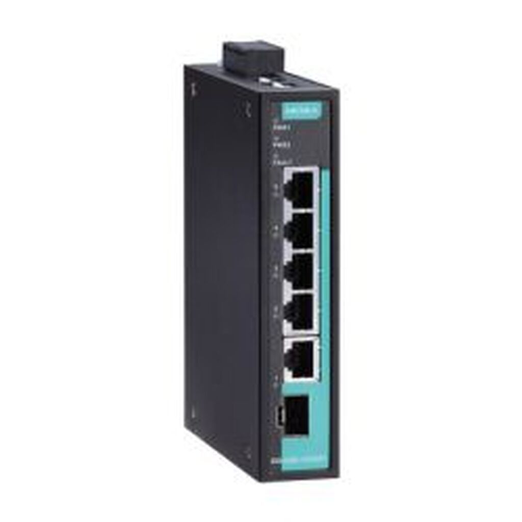 Moxa Eds-g205-1gtxsfp, 5-port Gigabit Switch, Redundant Power