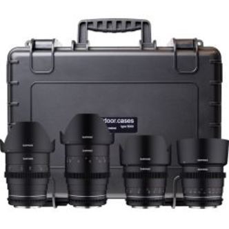 Samyang 4 KIT 24/35/50/85 VDSLR MK2 Canon RF + Hardcase
