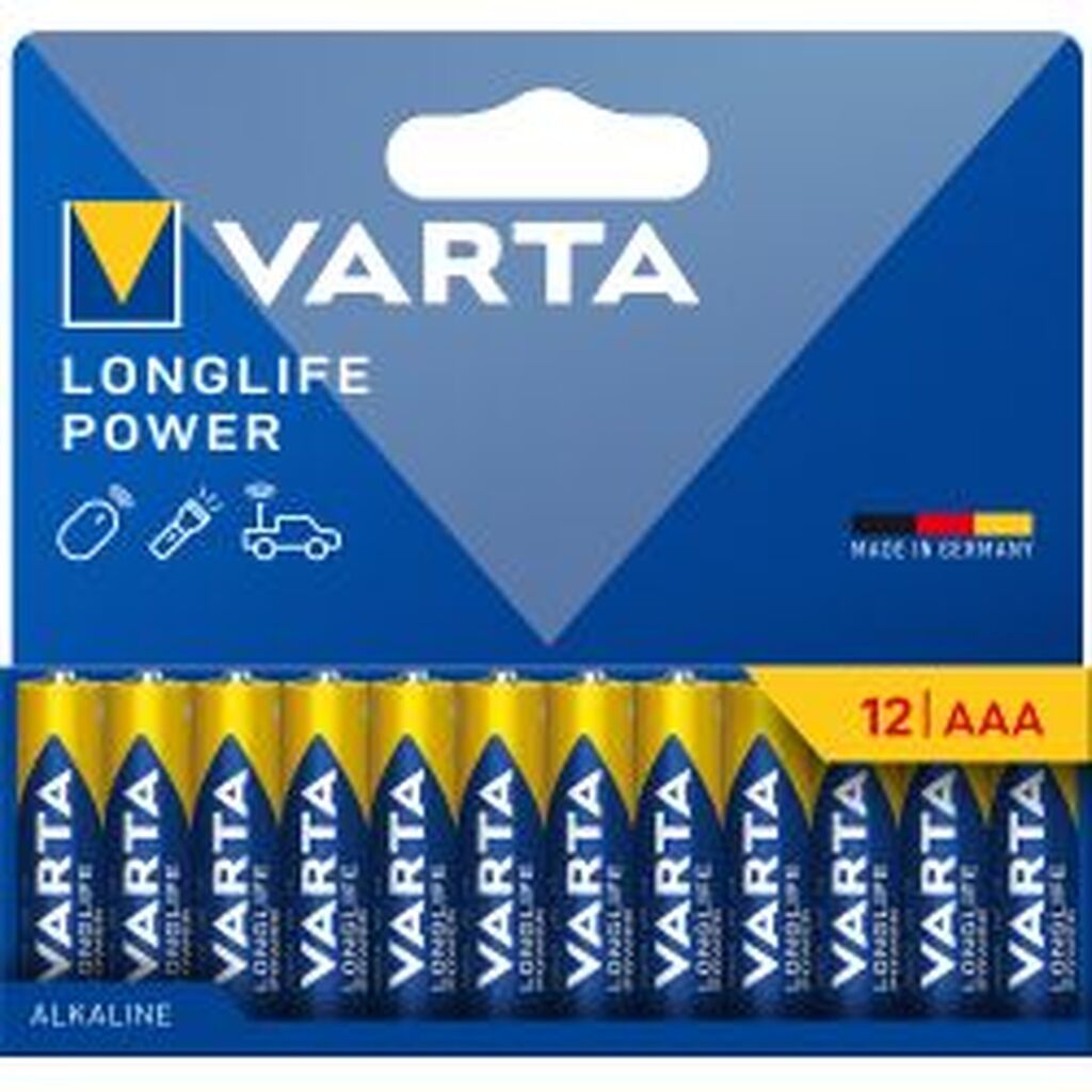 Varta Longlife Power Aaa 12-pack