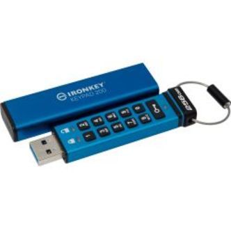Kingston 256gb Ironkey Keypad 200, Fips 140-3 Lvl 3aes-256 Encrypt.