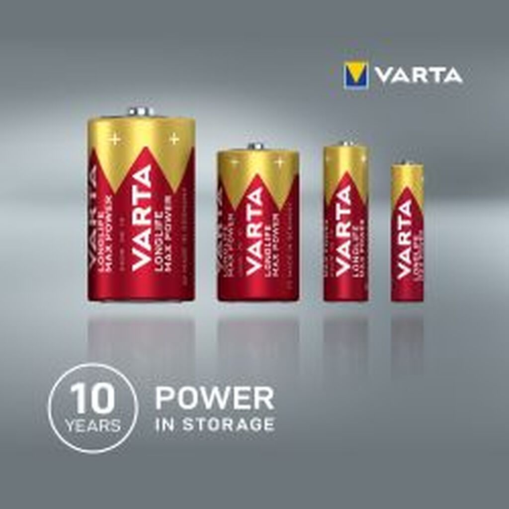 Varta Longlife Max Power Aaa 10-pack (8+2)