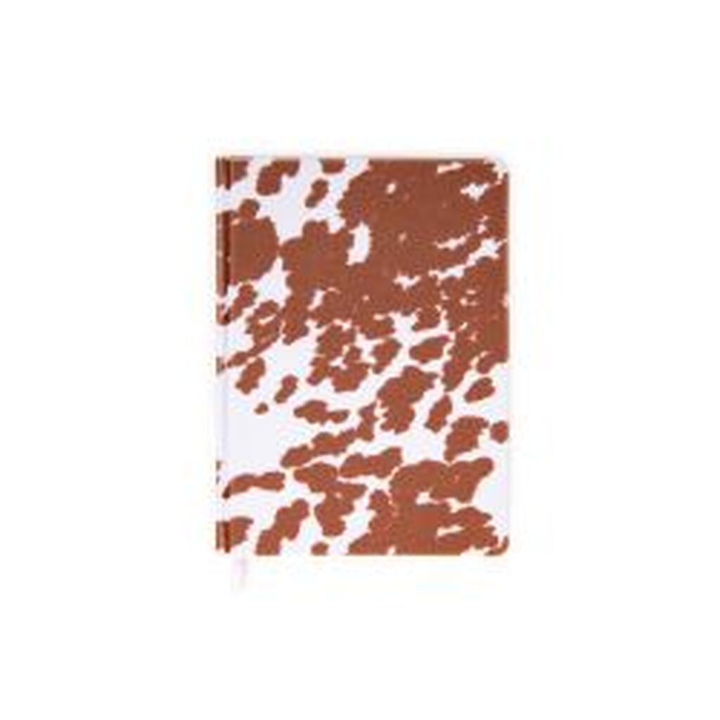 Designworks Ink Jumbo Journal Velvet Cowprint - Notesbog