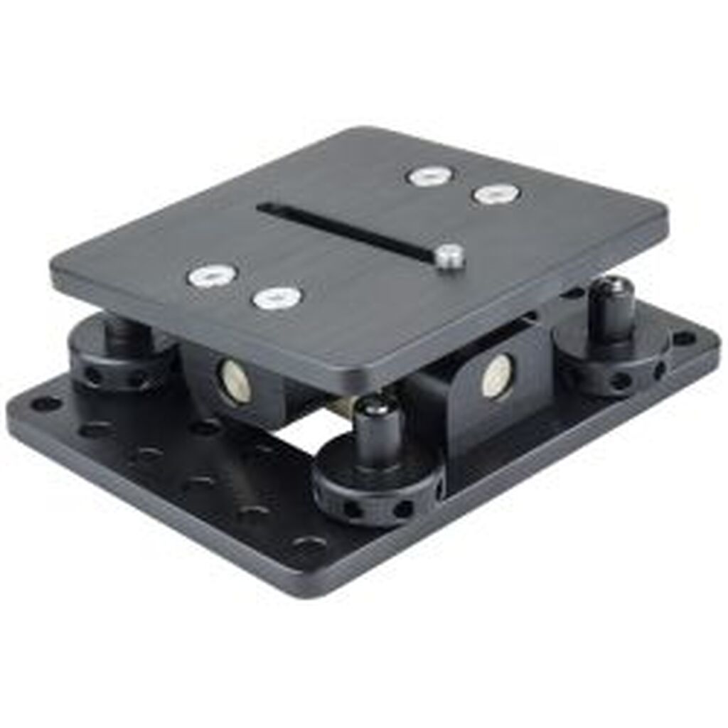 Kupo KSC-150 Mini 4 Way Leveling Cam Mount w/ 3/8 Slot-Blk - Support rigs & cages