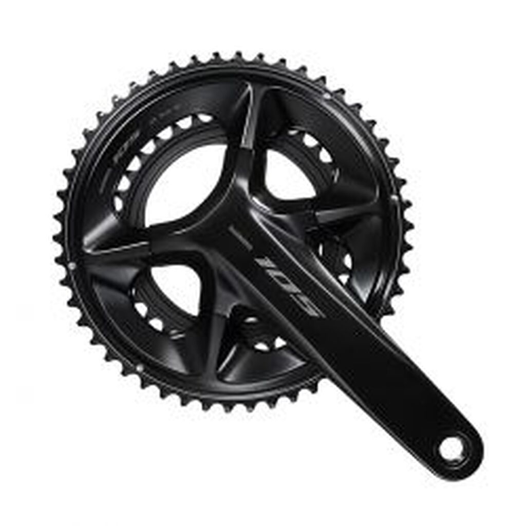 Shimano Crankset 12-speed Black Fc-r7100 52/36t 165mm - Kranksæt