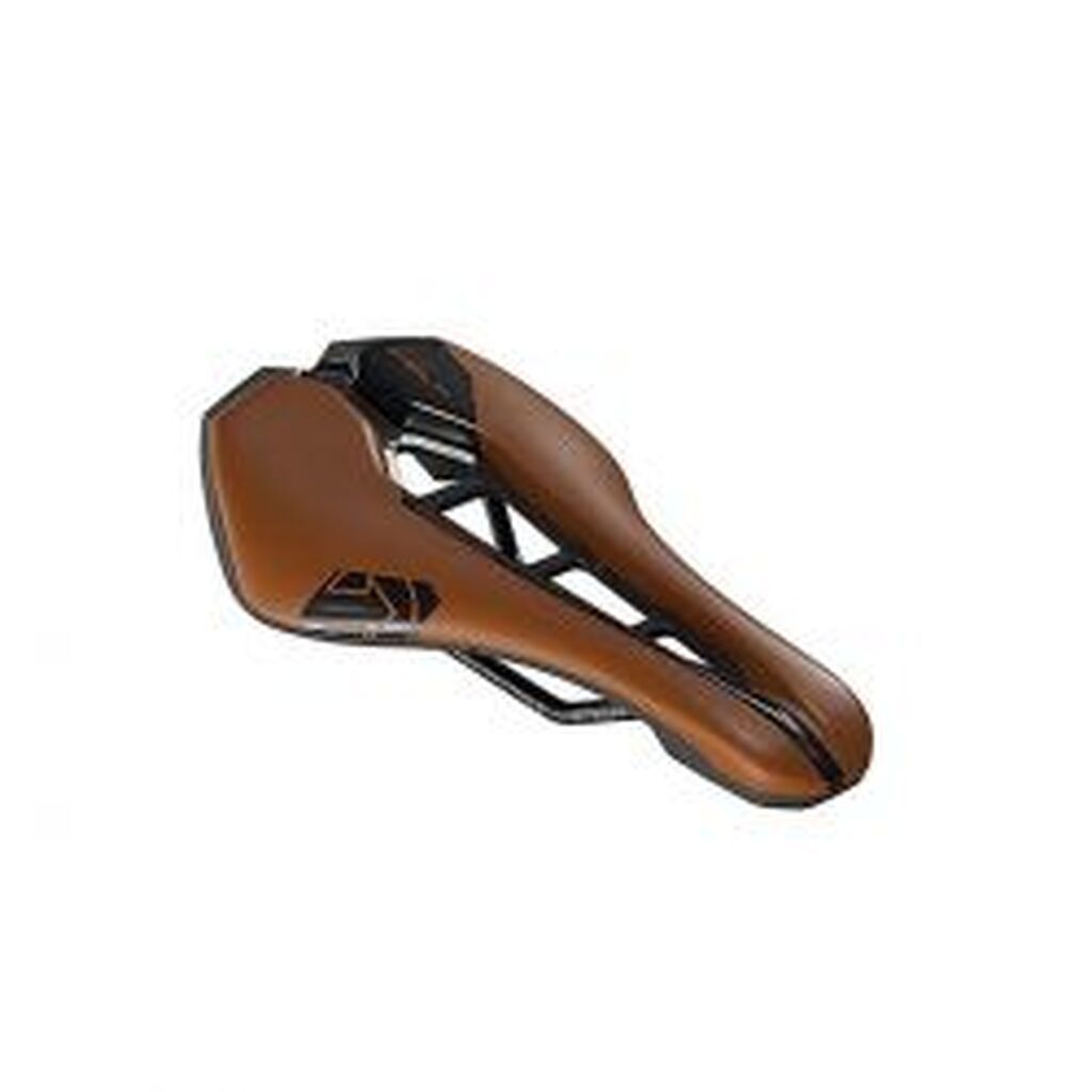 PRO Saddle Stealth Curved Perf Brown 142mm, AF, stainless - Cykelsadel