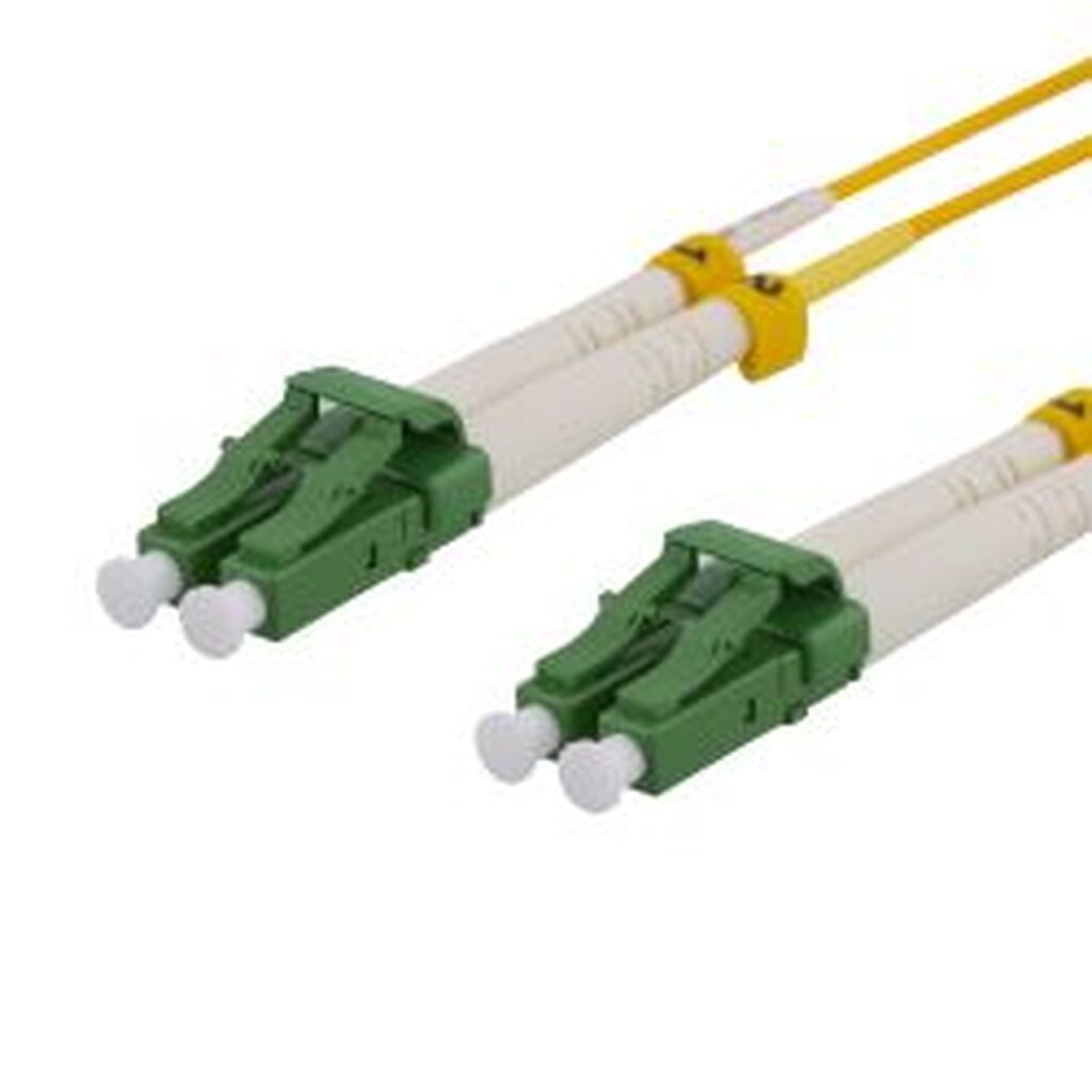 Deltaco Os2 Fiber Cable, Lc ? Lc, Duplex, Singlemode, Apc, 9/125, 2m