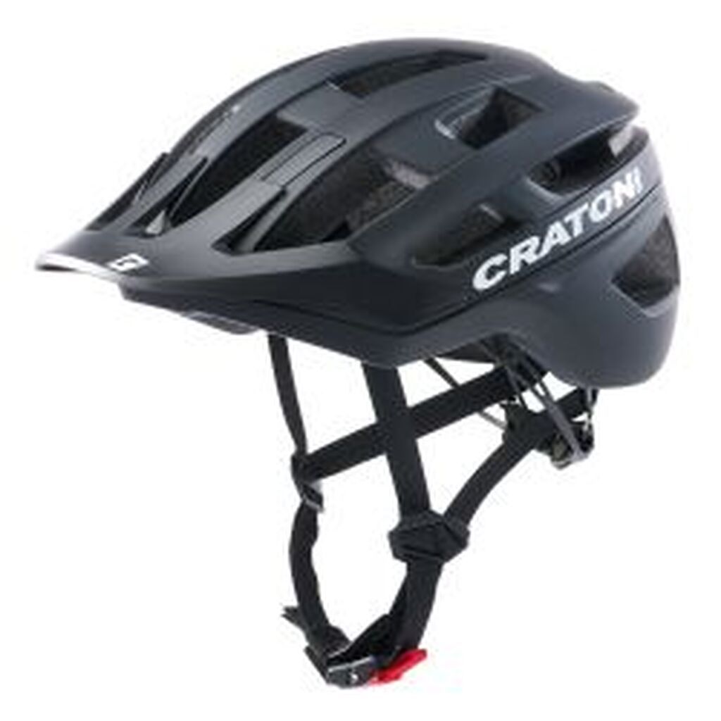 Cratoni Allrace - Black matt - Str. S-M (52-57 cm) - Cykelhjelm