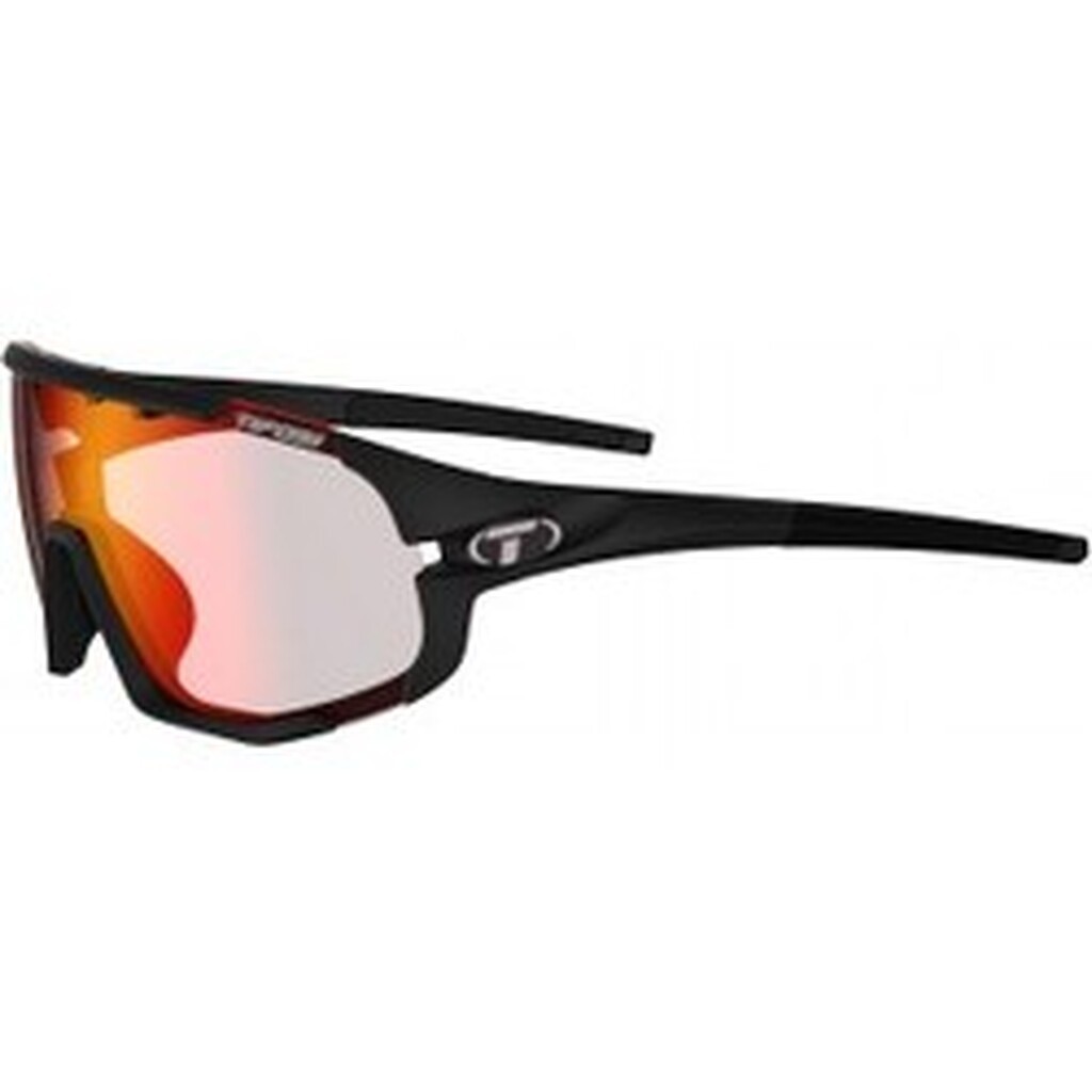 Sledge Matte Black Clarion Red Fototec - Solbriller