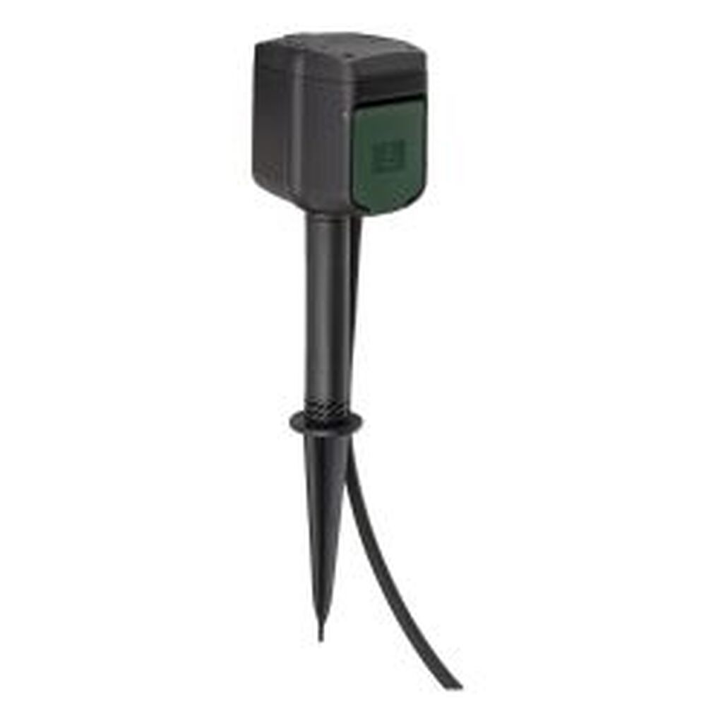Brennenstuhl Connect Wifi Garden Socket Earth Spike Plate 10m Cable