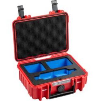 B&W Outdoor Cases BW Outdoor Case Type 500 for Insta360 X3, red