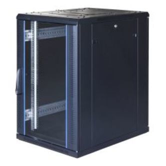Toten Systemg 19cabinet 18u 600x1000 Glass Door Perated Rear800kg