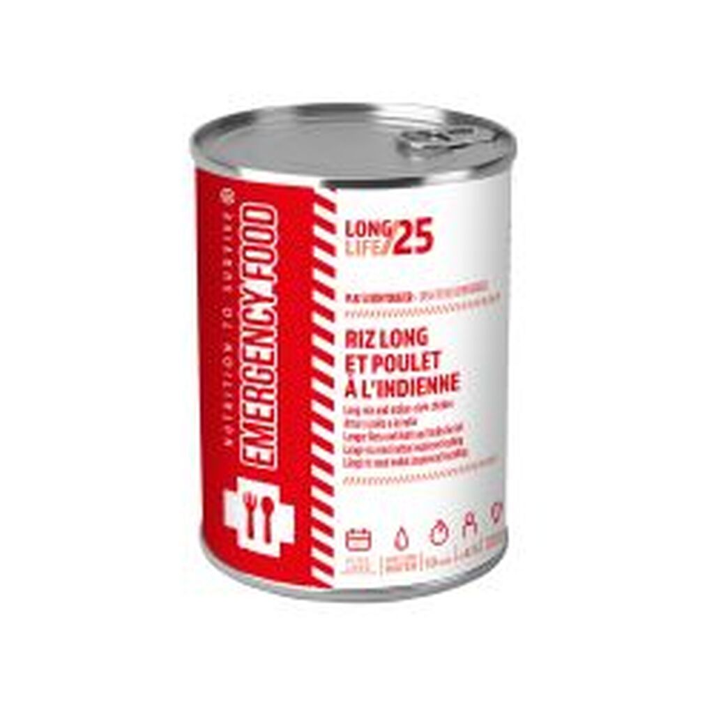 Emergency Food Long Rice And Indian-style Chicken - Mad