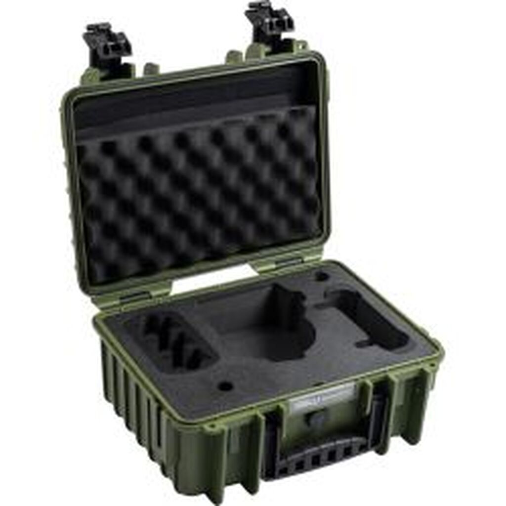 B&W Outdoor Cases BW Outdoor Cases Type 3000/PP.117 for DJI Flip, Bronze Green