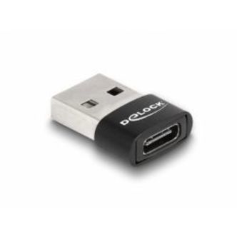 Delock Usb 2.0 Adapter Usb Type-a Male To Usb Type-c? Female Black