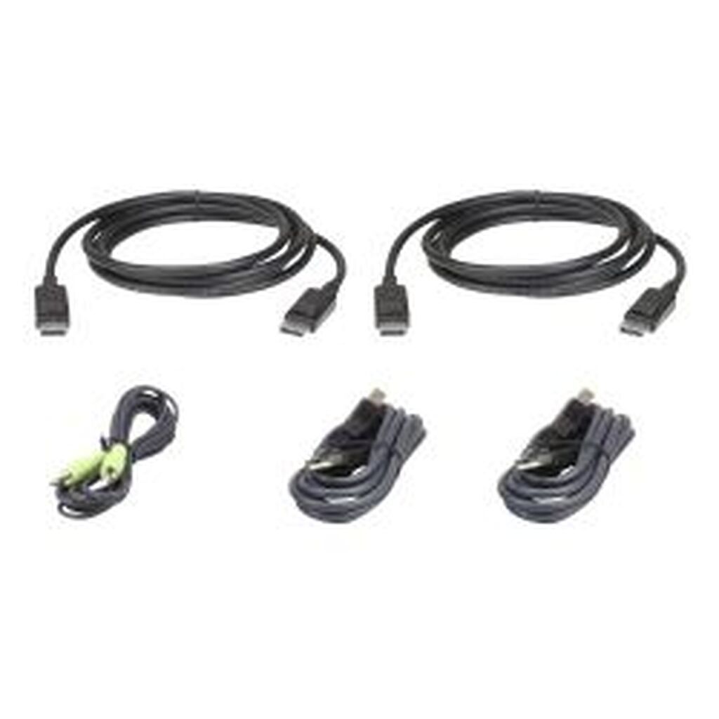Aten Cable Kit Dual Displayport 1.2 /usb/sp