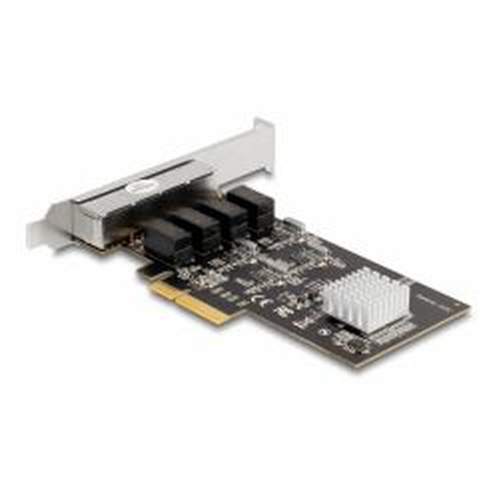 Delock Pci Express X4 Card 4 X Rj45 Gigabit Lan Rtl8111