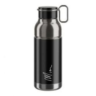 Flaske Elite Mia sort/silver 650ml - Drikkeflaske
