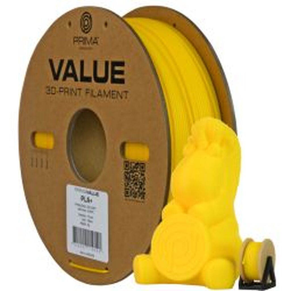 PrimaValue PLA+ - Yellow - 1.75mm - 1kg