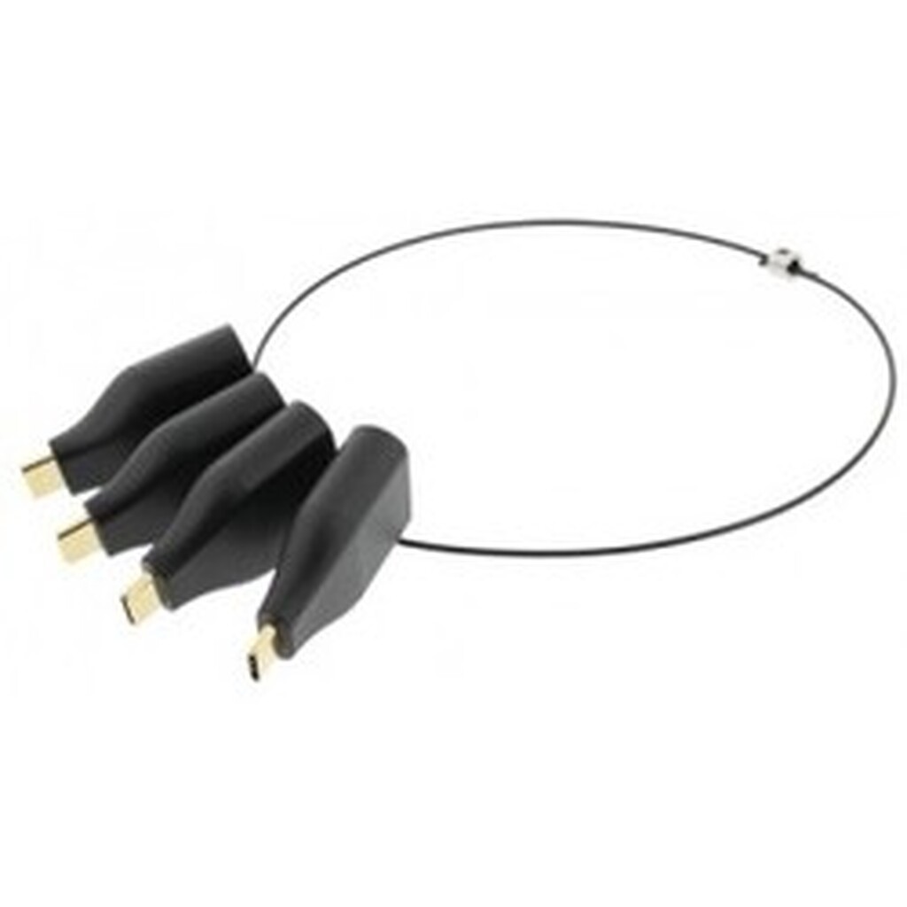 USB-C adapterring, mDP, DP, VGA, HDMI - Adaptor