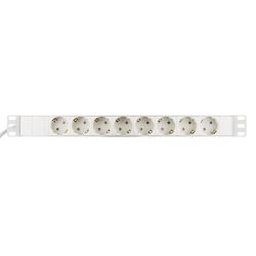 Deltaco Power Strip 8xcee 7/3 1xcee 7/7 Increased Touch Protection
