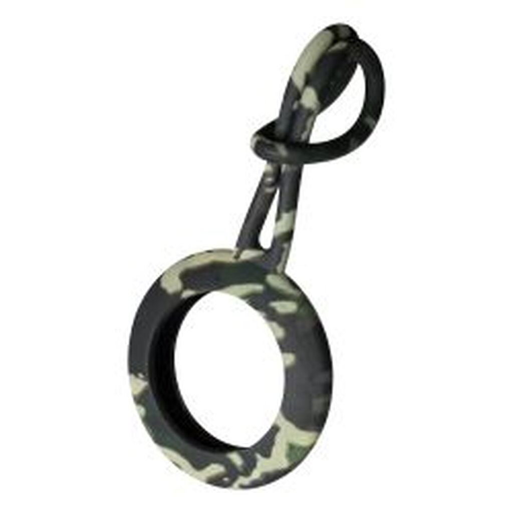 Deltaco Apple Airtag Case, Silicone, Hanger, Camouflage - Diverse