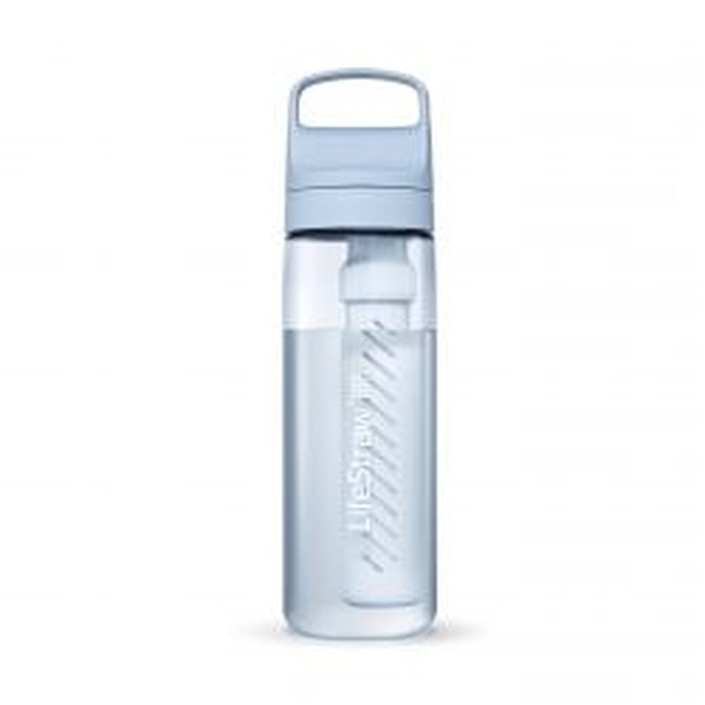 LifeStraw Go 2.0 Water Filter Bottle 22o - Icelandic Blue - Str. .65L - Vandfilter