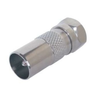 Deltaco F-connector Male - Male Iec - Diverse