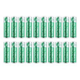 Deltaco Ultimate Alkaline Aa Battery Nordic Swan Ecolabelled 20-pack - Batteri