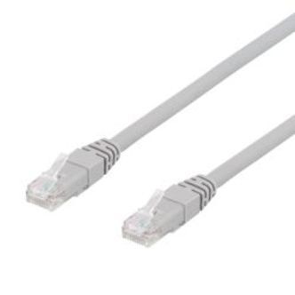 Deltaco 50-pack U/utp Cat6 Patch C., 1m, Delta-certified, Lszh, Grey