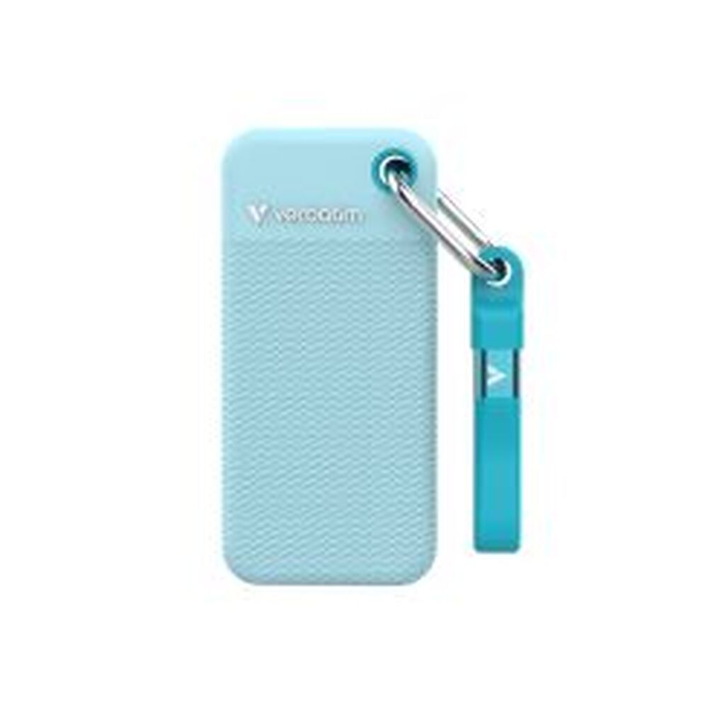 Verbatim Pocket Ssd Usb 3.2 Gen 2 1tb PolarÂ  Blue W/2x Rubber Sleeves
