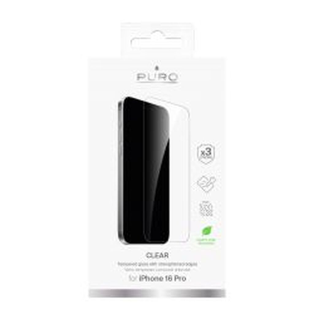 Puro Iphone 16 Pro Standard Tempered Glass