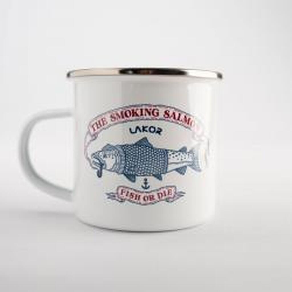 LAKOR Emaljekrus - The Smoking Salmon
