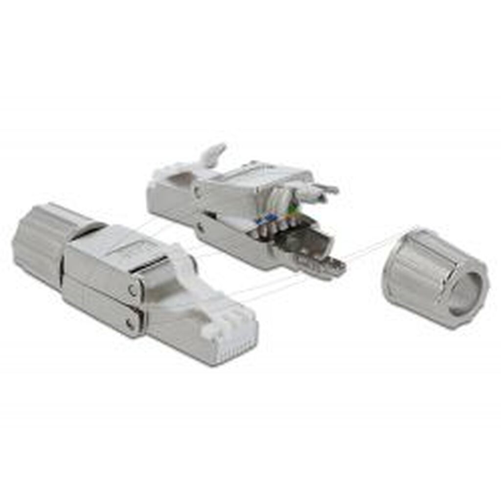 Delock Rj45 Plug Cat.6 Stp Toolfree