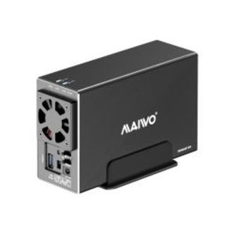 Deltacoimp External Hdd Enclosure, Usb 3.0, 3.5 Hdd, Usb-a, Black