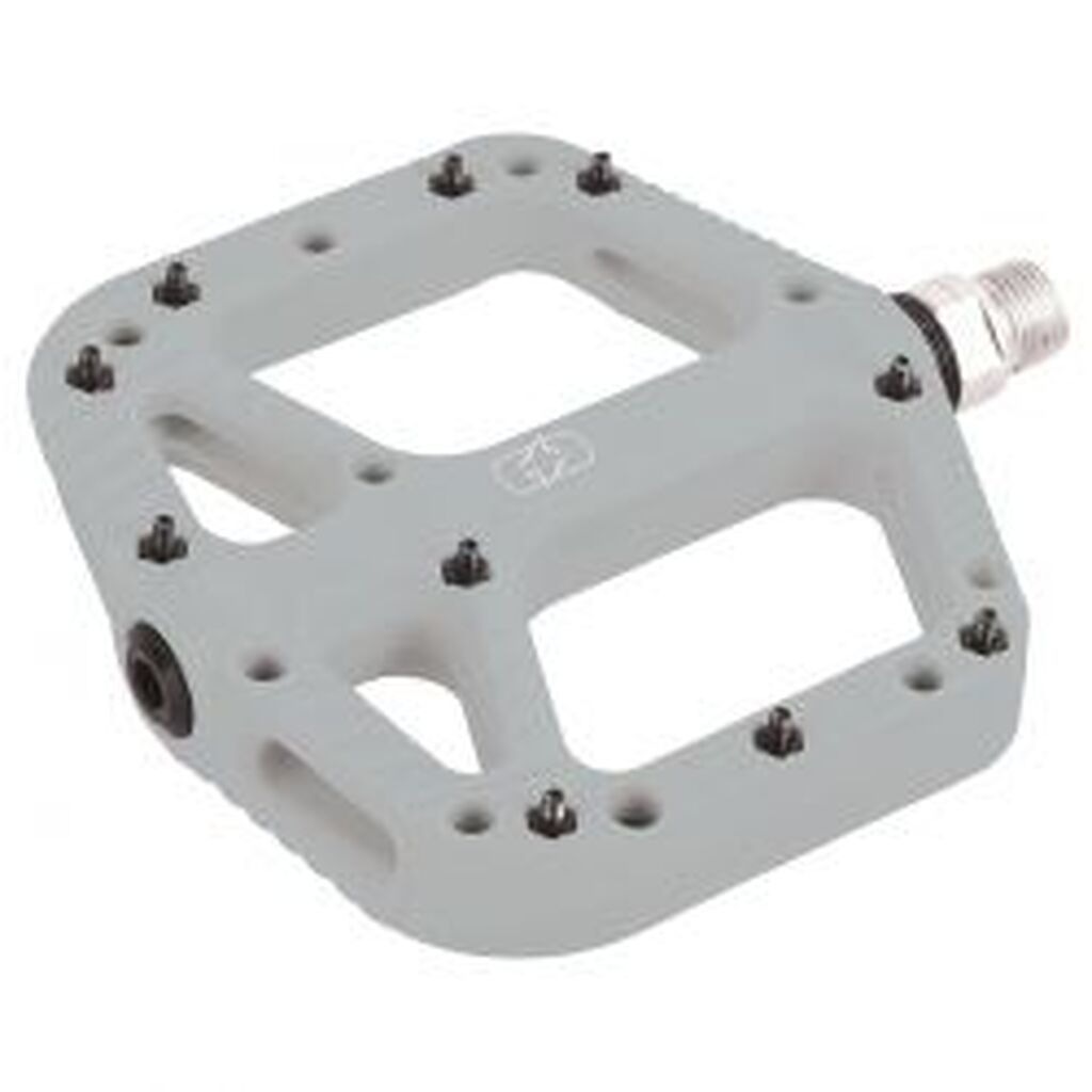 Oxc Oxford Loam 20 Nylon Flat Pedals Grå - Cykelpedal
