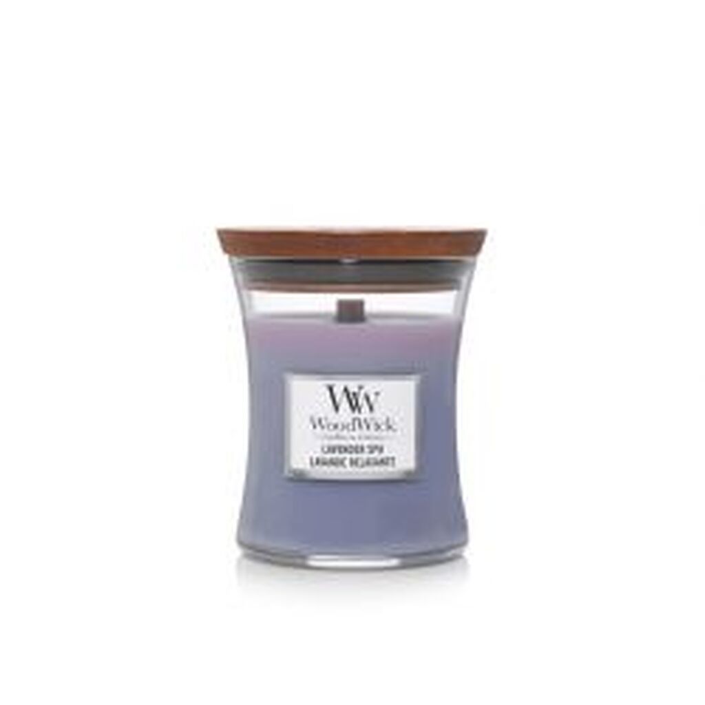 WoodWick Medium - Lavender Spa - Duftlys