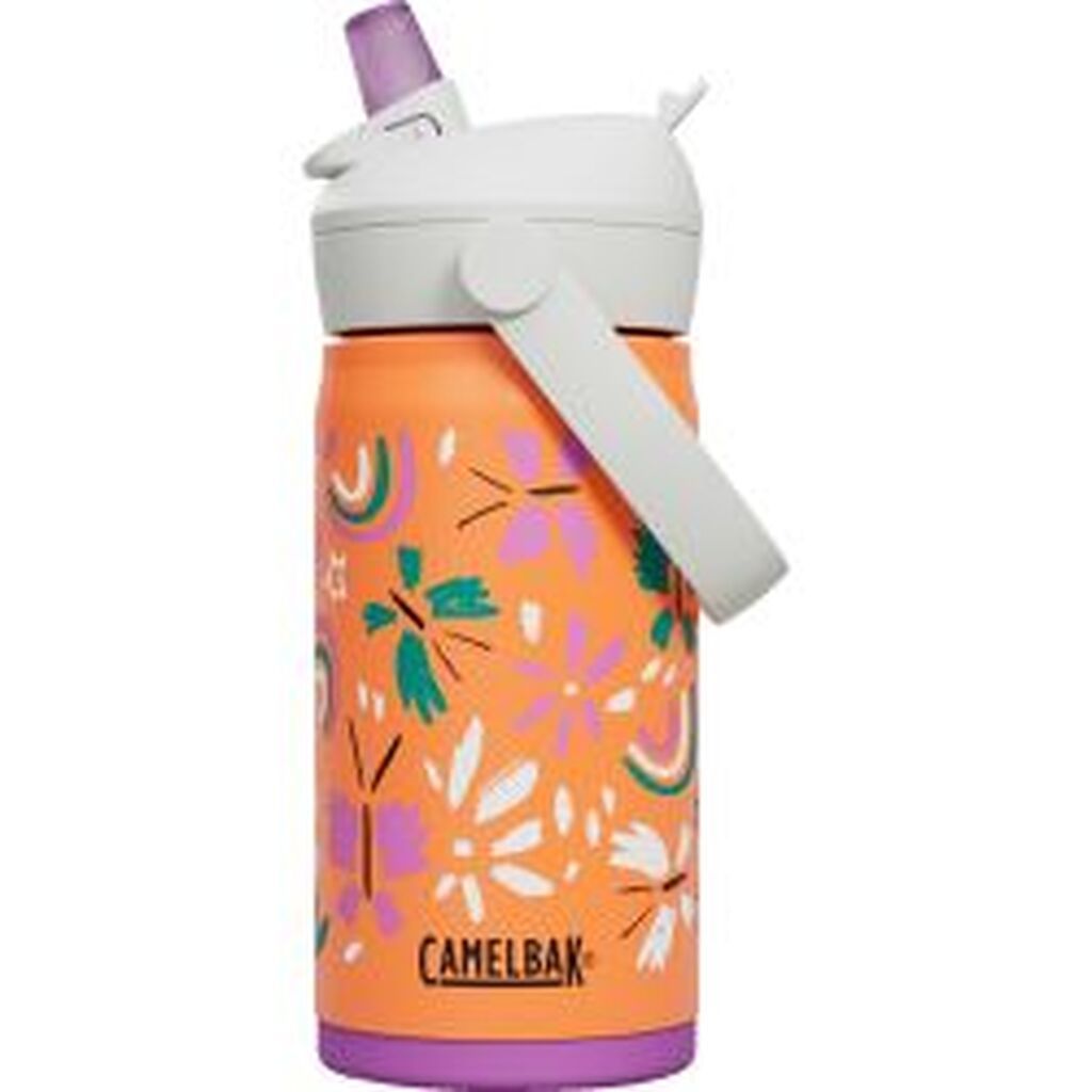 Camelbak Thrive Flip Straw Kids Vss 12oz - Butterfly Rainbow - Str. .35L / 12 oz - Drikkeflaske