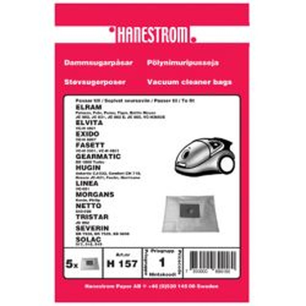 Hanestroem Dammsugarpåsar Elram Jc 802, Jc 831, Jc 862