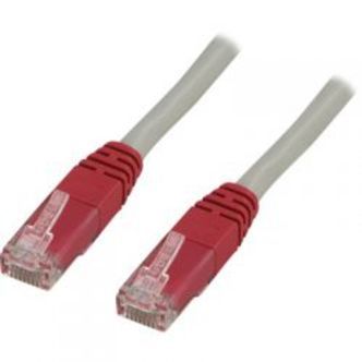 Deltaco U/utp Cat6 Patch Cable, Crossover, 1m - Ledning